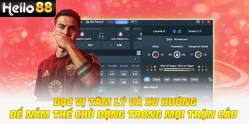 Nhận Định Bóng Đá - Bí Quyết Phân Tích Siêu Chuẩn Xác 4 Đọc vị tâm lý và xu hướng để nắm thế chủ động trong mọi trận cầu
